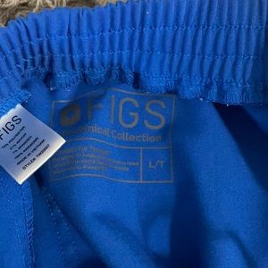 Figs Large tall scrub pant, royal blue